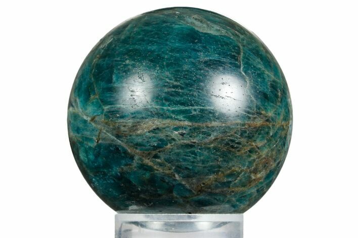 Bright Blue Apatite Sphere - Madagascar #334056